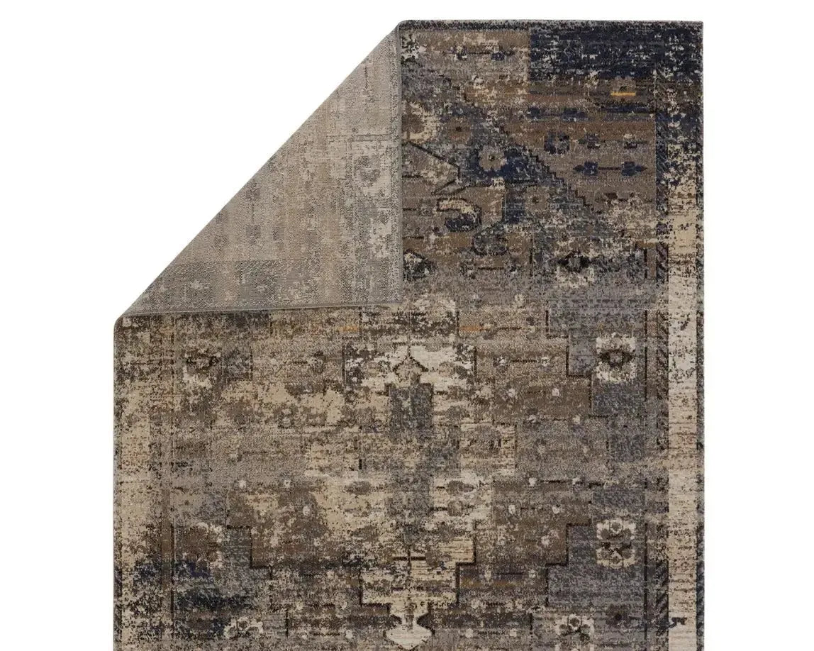 Polaris POL25 Grey/Warm Taupe Rug