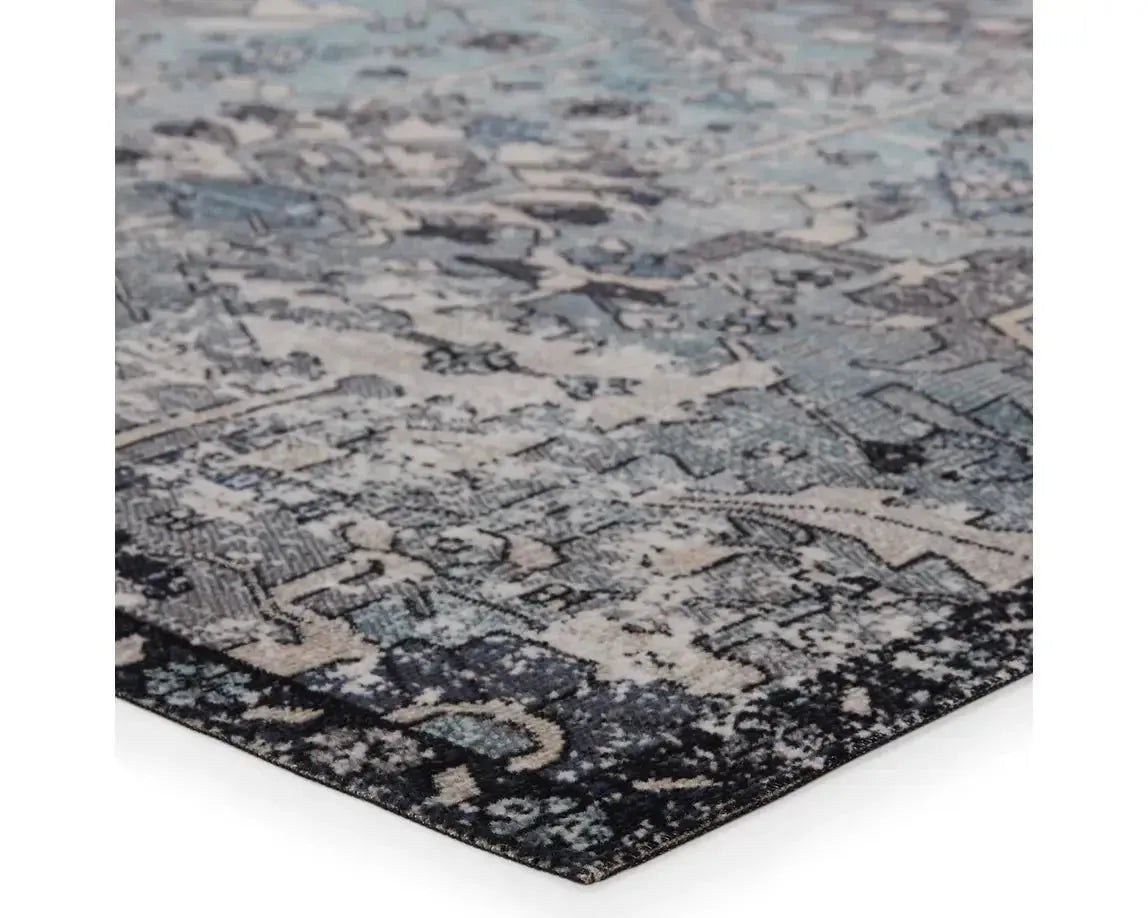 Polaris POL26 Light Blue/Grey Rug