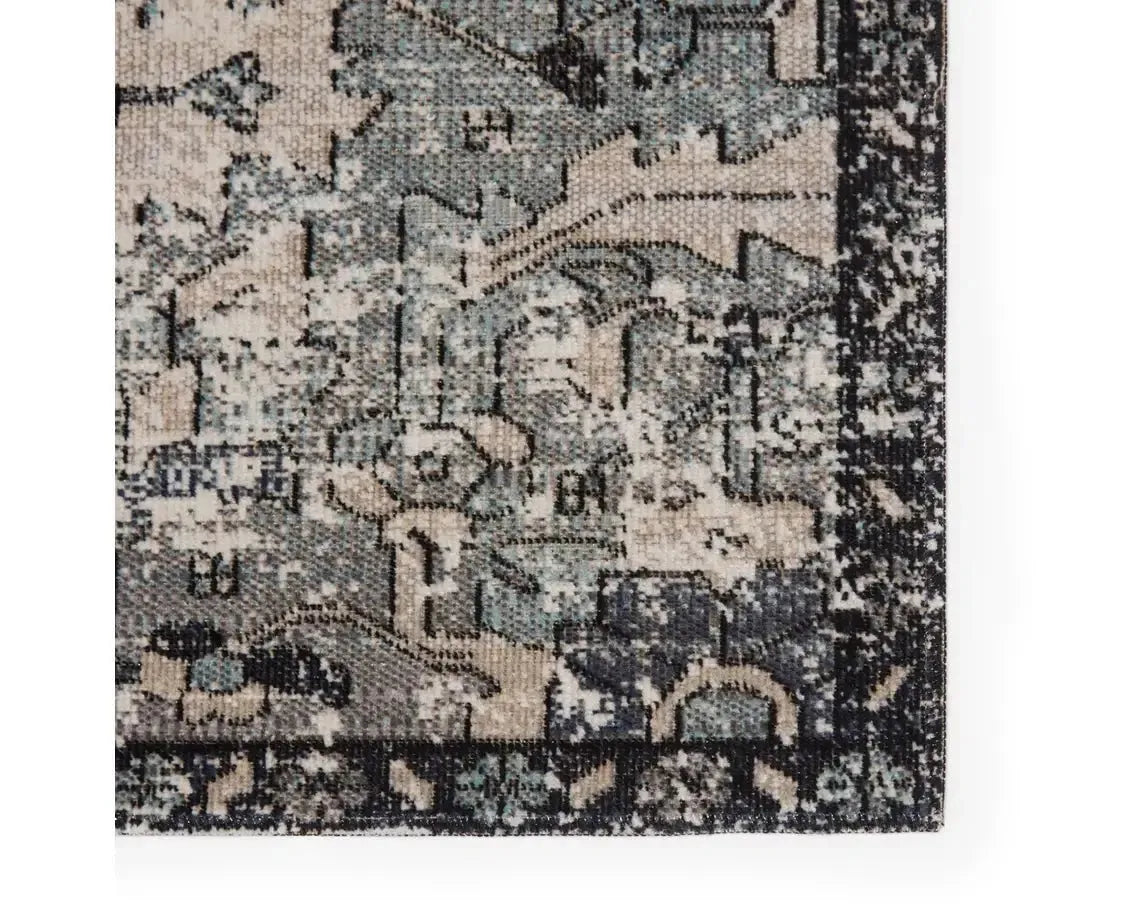 Polaris POL26 Light Blue/Grey Rug