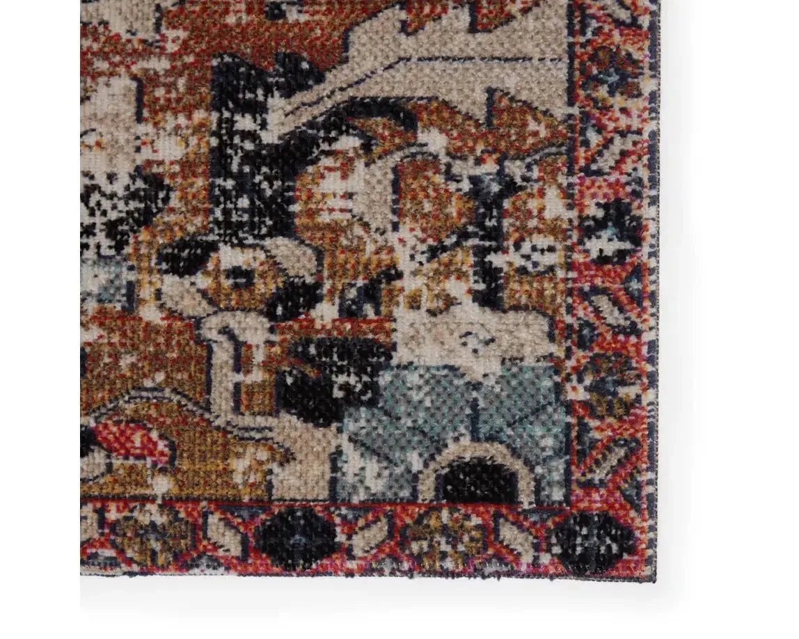 Polaris POL27 Orange/Blue Rug