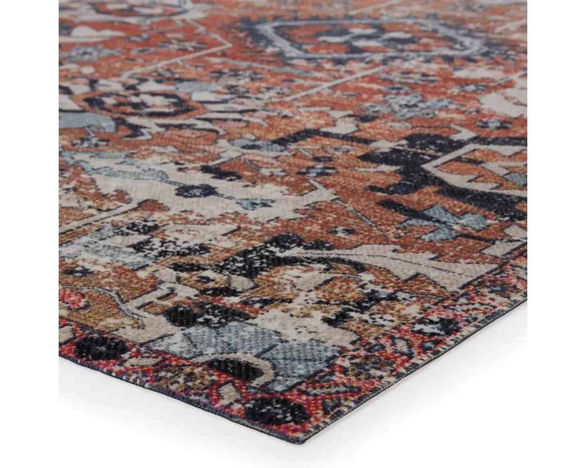 Polaris POL27 Orange/Blue Rug