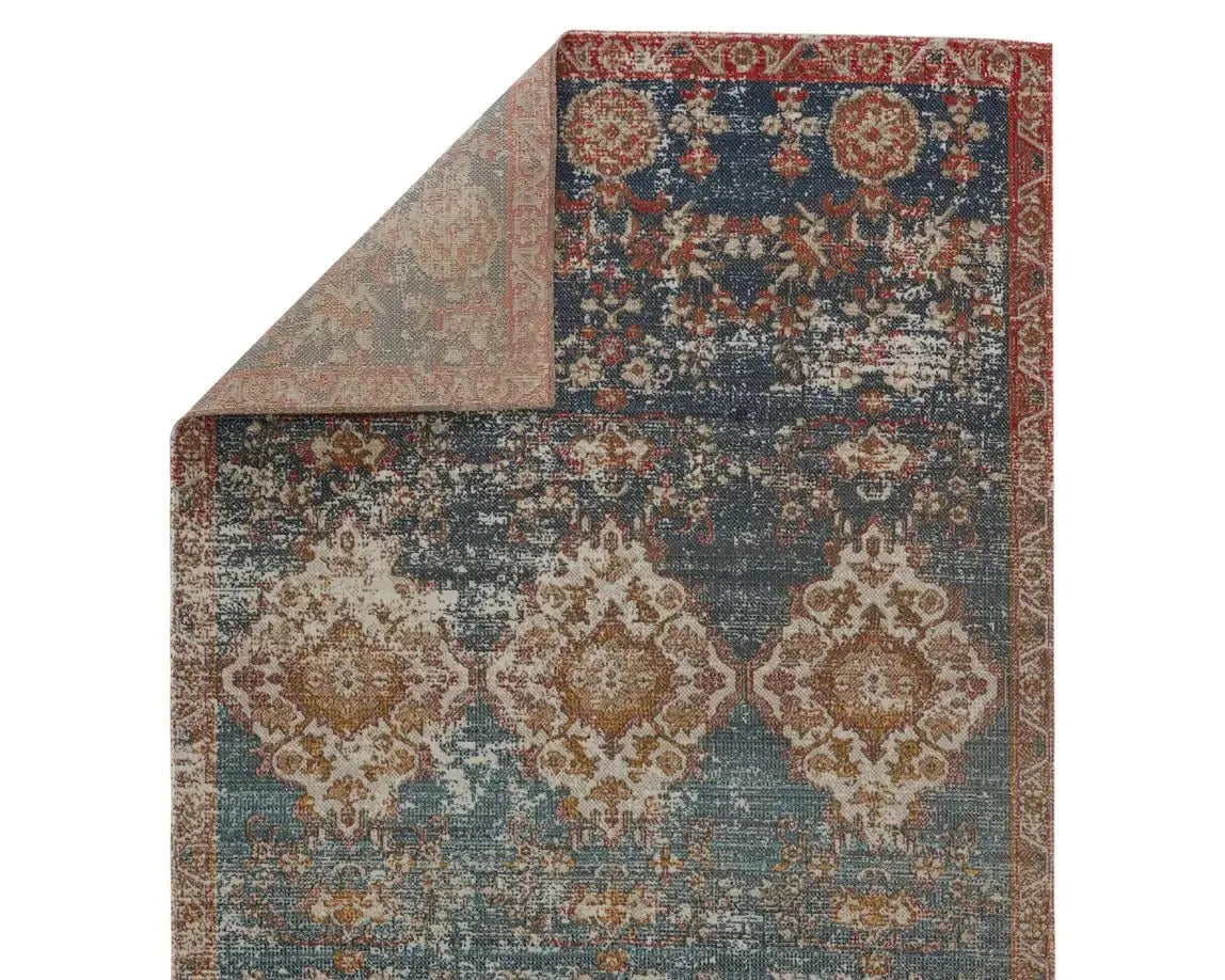 Polaris POL28 Red/Blue Rug
