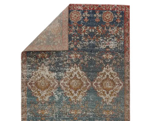 Polaris POL28 Red/Blue Rug