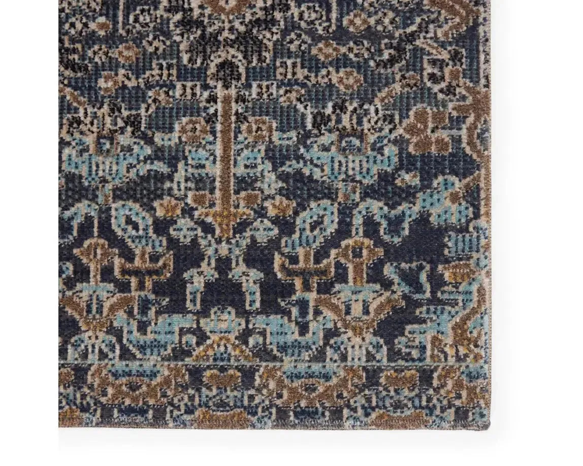 Polaris POL31 Blue/Yellow Rug