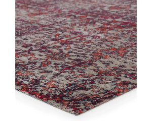 Polaris POL36 Vivid Red/Earthy Tones Rug