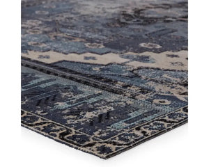 Polaris POL39 Grey/Blue Rug
