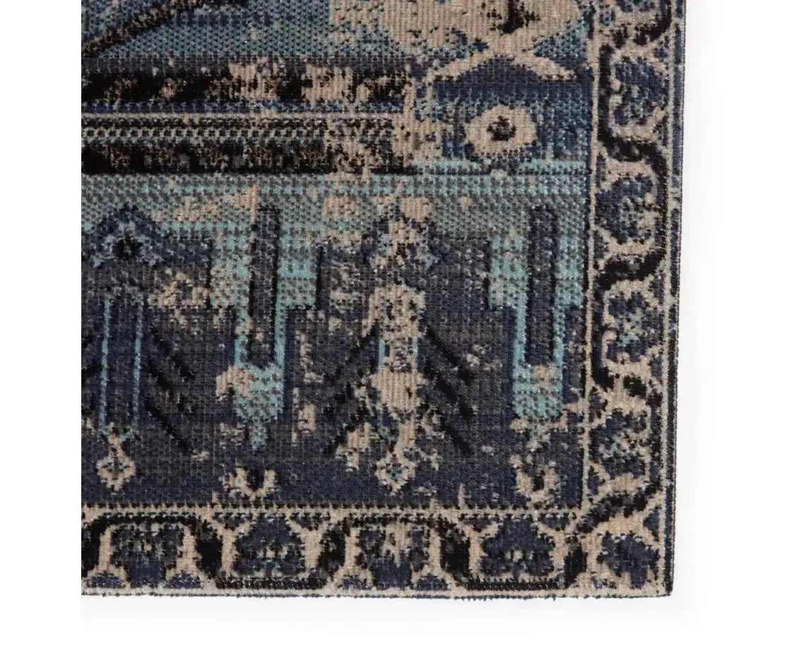 Polaris POL39 Grey/Blue Rug