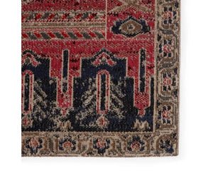 Polaris POL44 Bright Pink/Deep Blue Rug