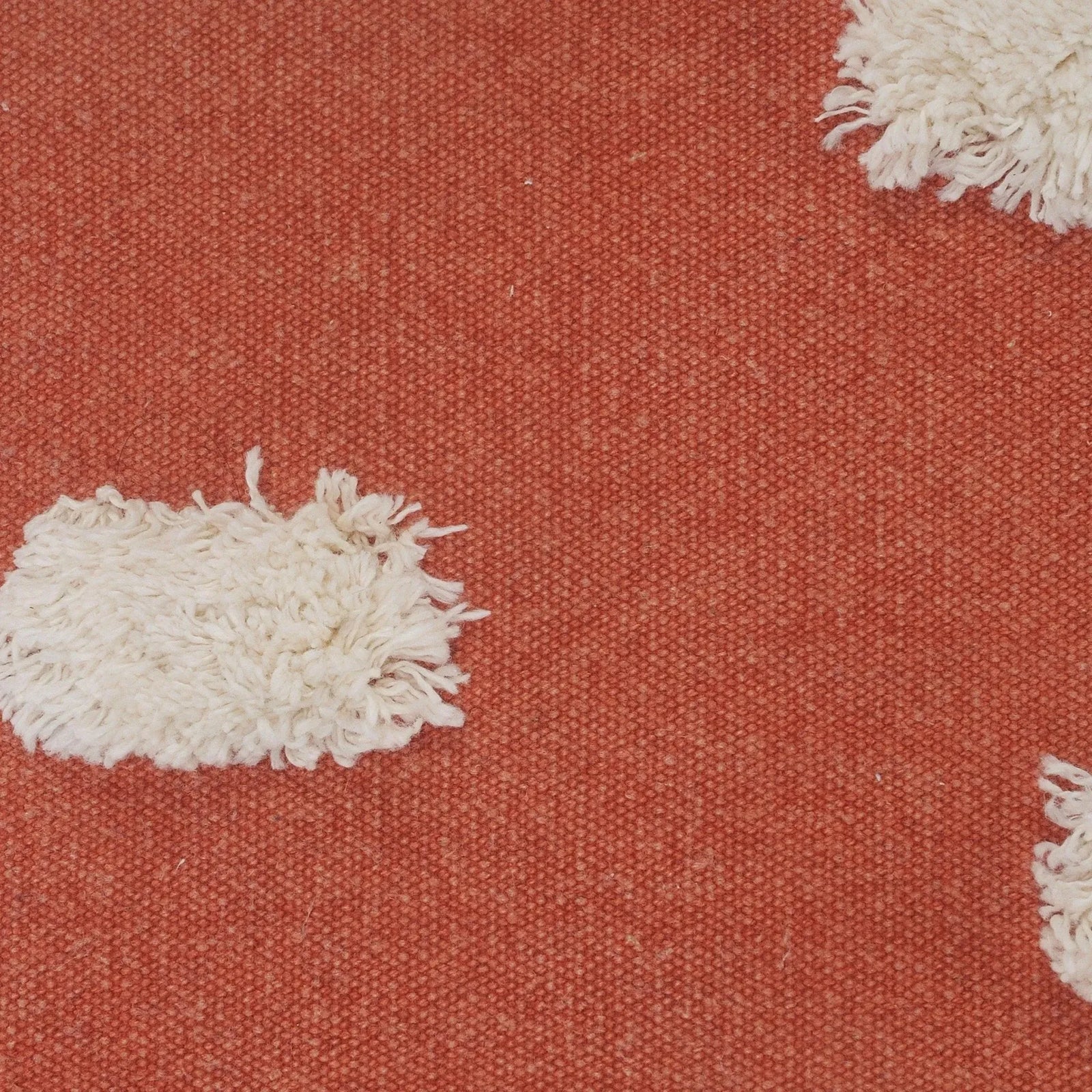Pom Pom Palace Lr07654 Blood Orange/White Pillow