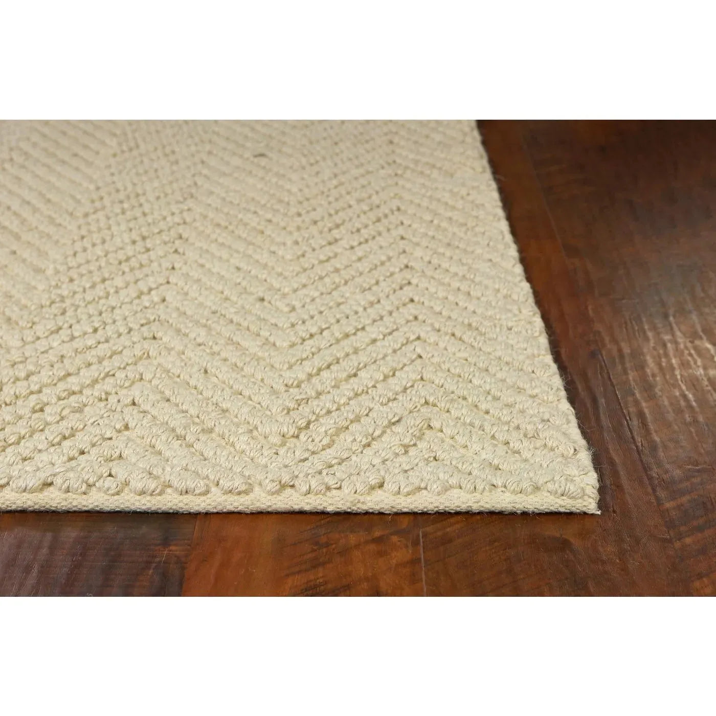 Porto 1220 Herringbone Ivory Rug