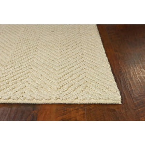 Porto 1220 Herringbone Ivory Rug
