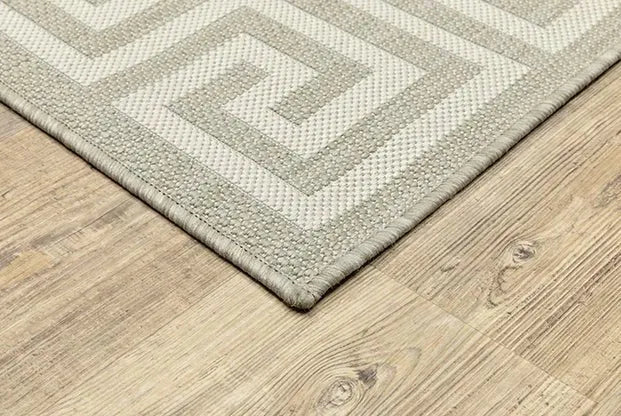 Portofino 6560D Grey/Ivory Rug