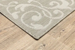 Portofino 6649W Grey/Ivory Rug