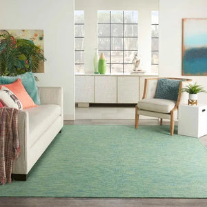 Positano POS01 Blue/Green Rug