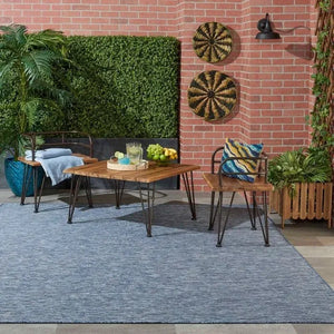 Positano POS01 Navy Blue Rug