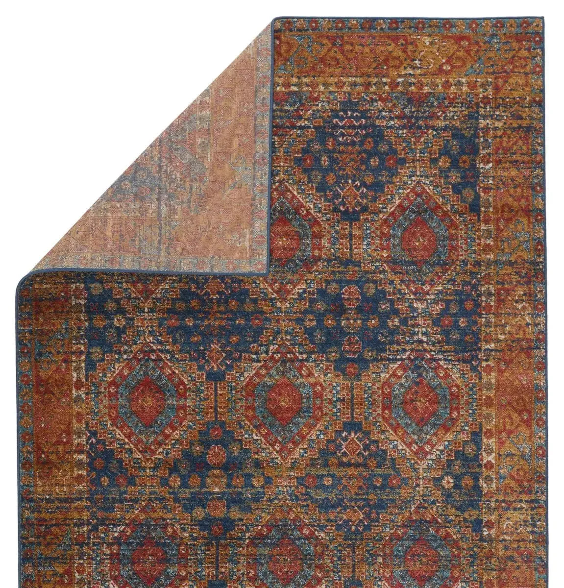 Prisma PSA03 Red/Blue Rug