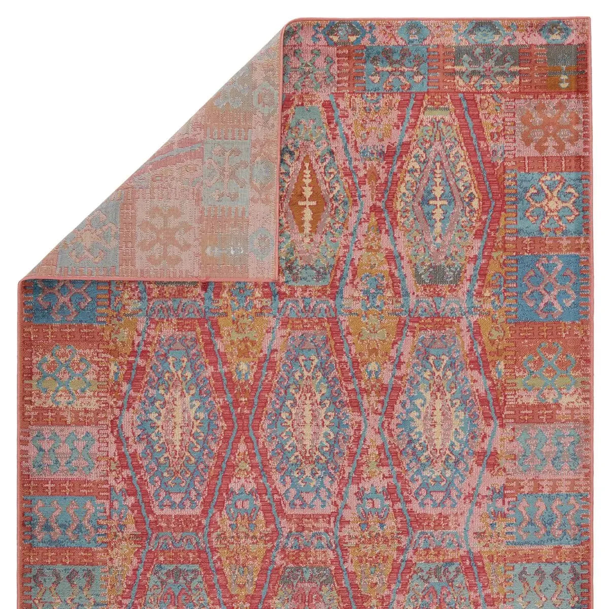 Prisma PSA08 Pink/Gold Rug