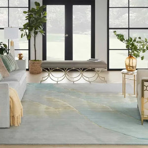 Prismatic PRS27 Grey/Seafoam Rug