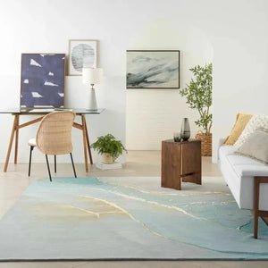 Prismatic PRS27 Grey/Seafoam Rug
