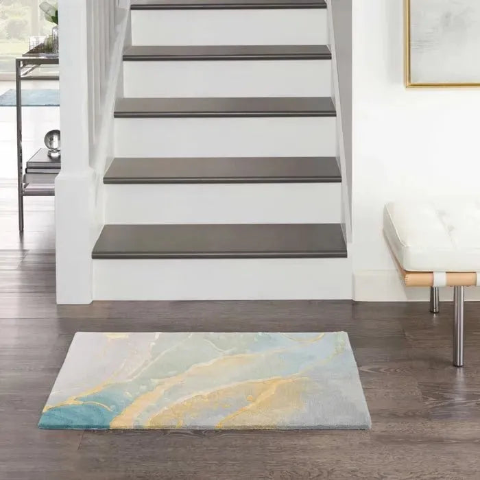 Prismatic PRS27 Grey/Seafoam Rug