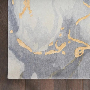 Prismatic PRS28 Grey/Gold Rug