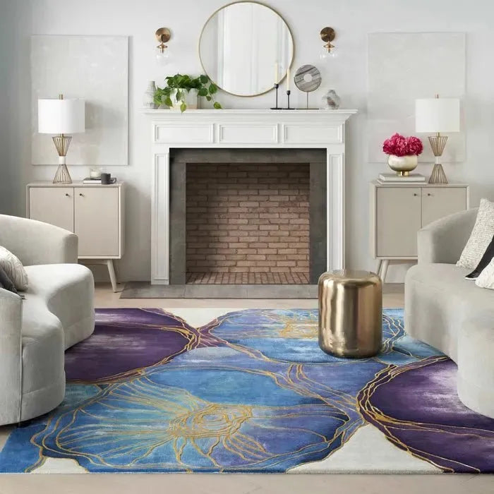 Prismatic PRS32 Blue Gold Rug