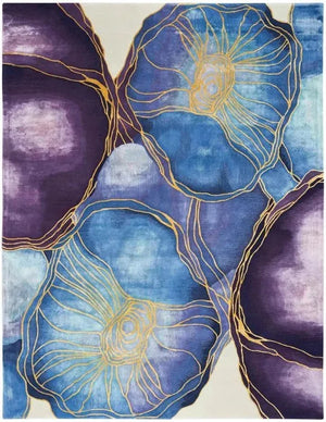 Prismatic PRS32 Blue Gold Rug