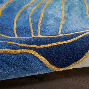 Prismatic PRS32 Blue Gold Rug