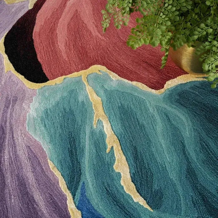 Prismatic PRS34 Black Rug