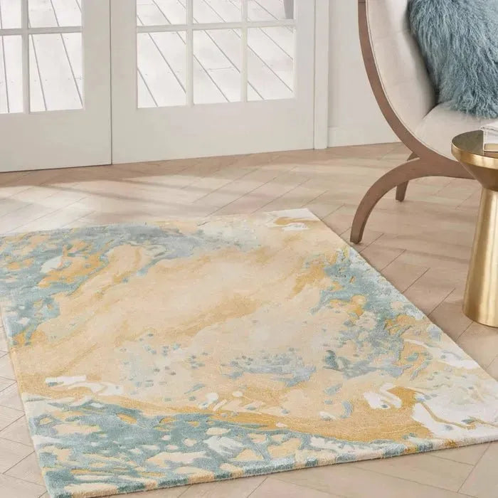 Prismatic PRS36 Sand Blue Rug