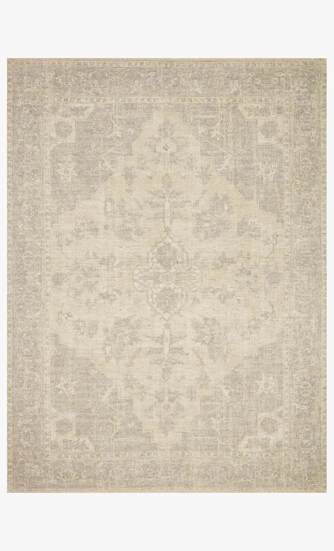 Priya Pry-04 Ivory/Grey Rug