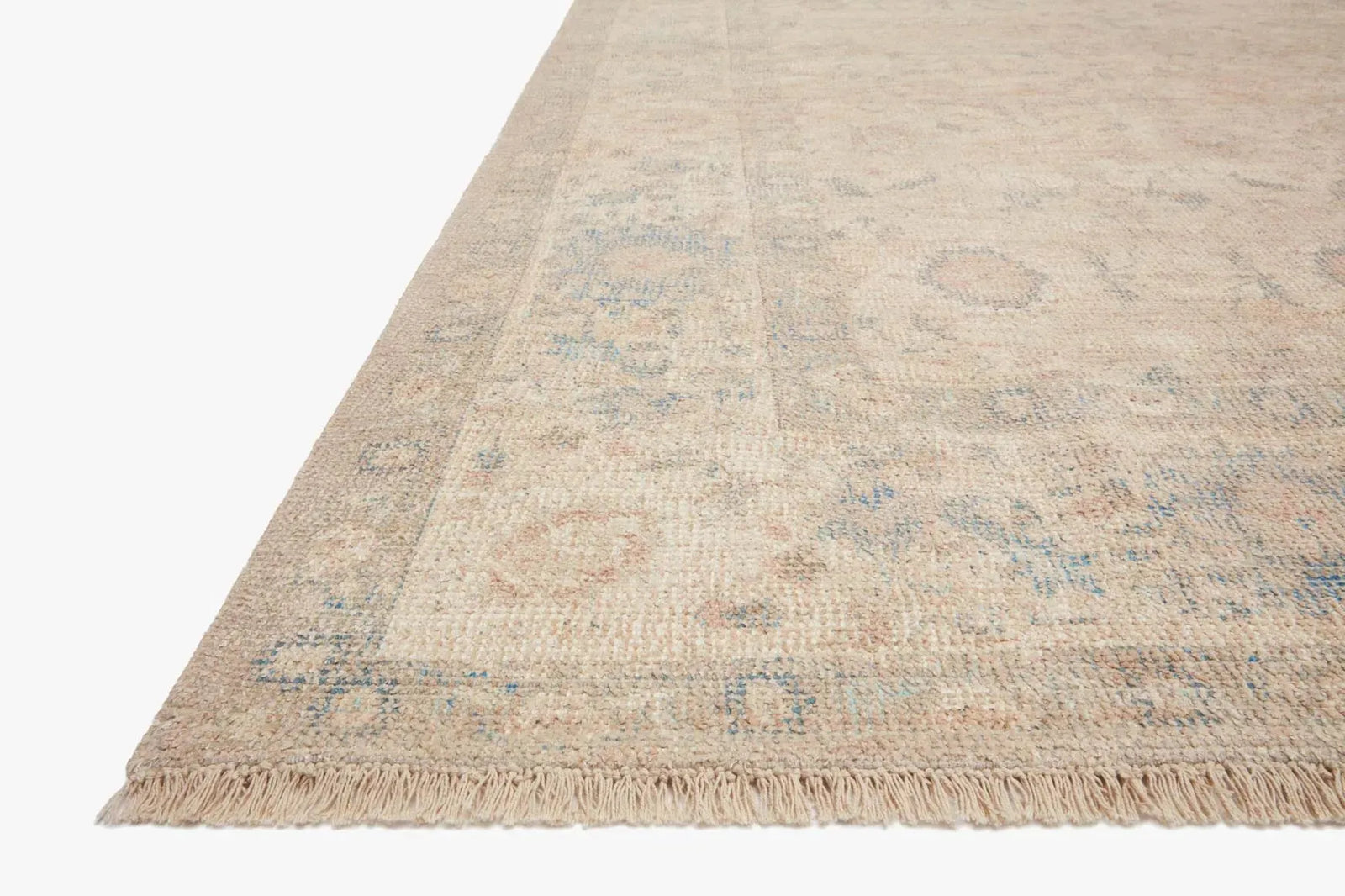 Priya Pry-05 Natural/Blue Rug