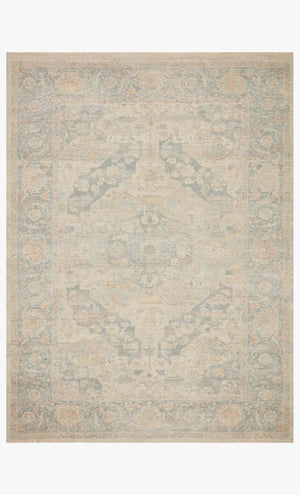 Priya Pry-08 Bone/Bluestone Rug