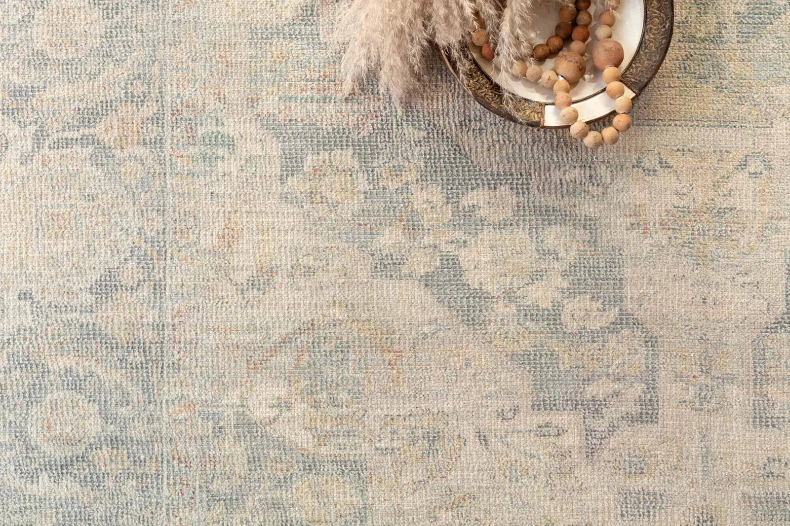 Priya Pry-08 Bone/Bluestone Rug