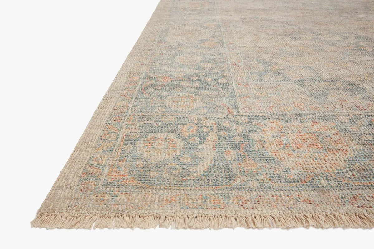 Priya Pry-08 Bone/Bluestone Rug