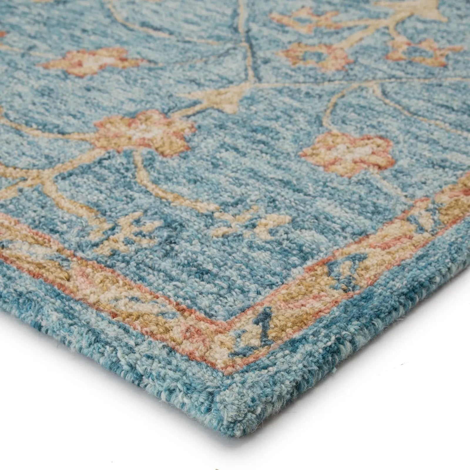 Province Pro02 Juniper Teal/Orange Rug