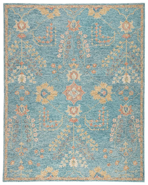Province Pro02 Juniper Teal/Orange Rug