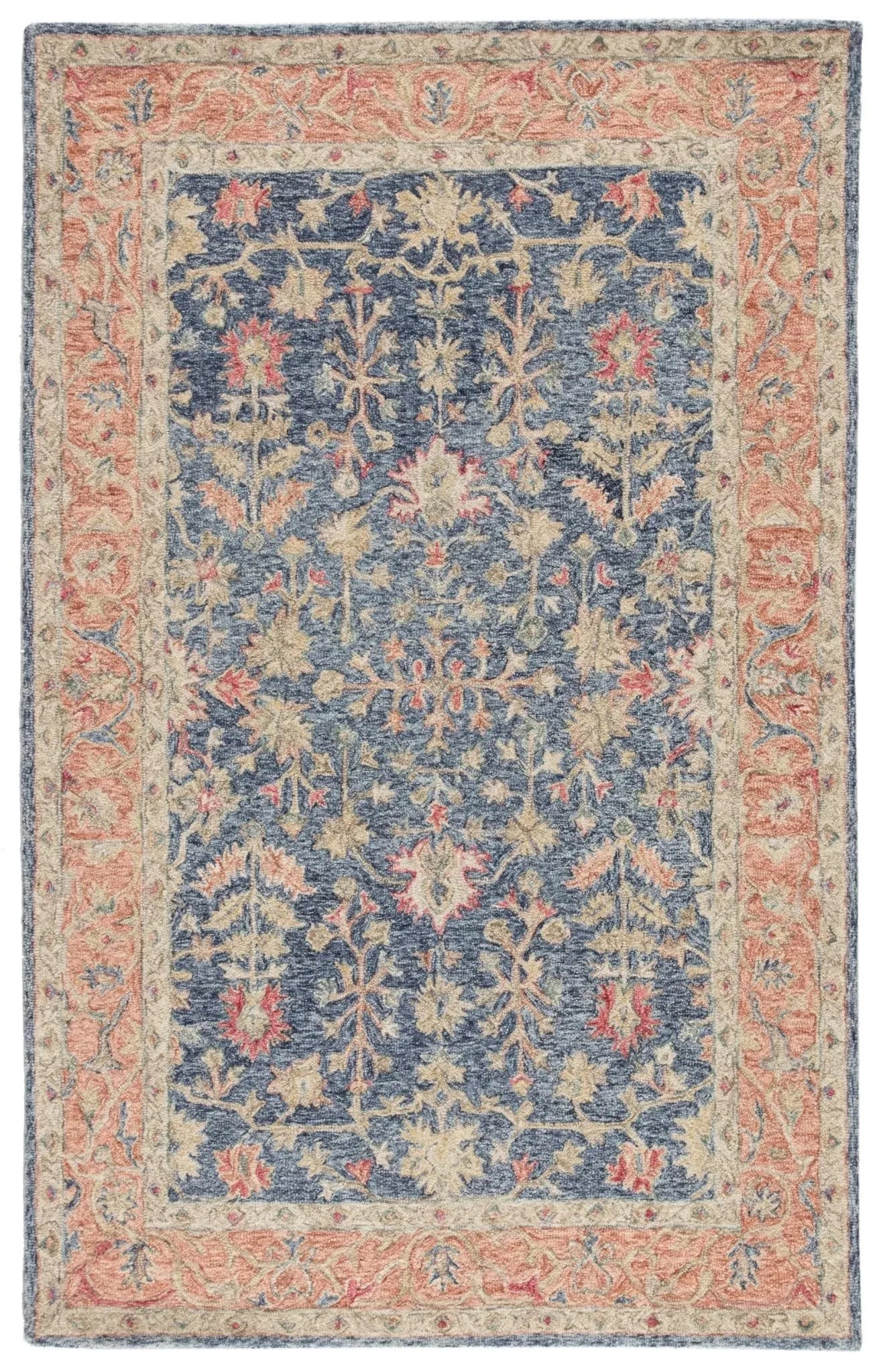 Province Pro03 Presley Blue/Red Rug