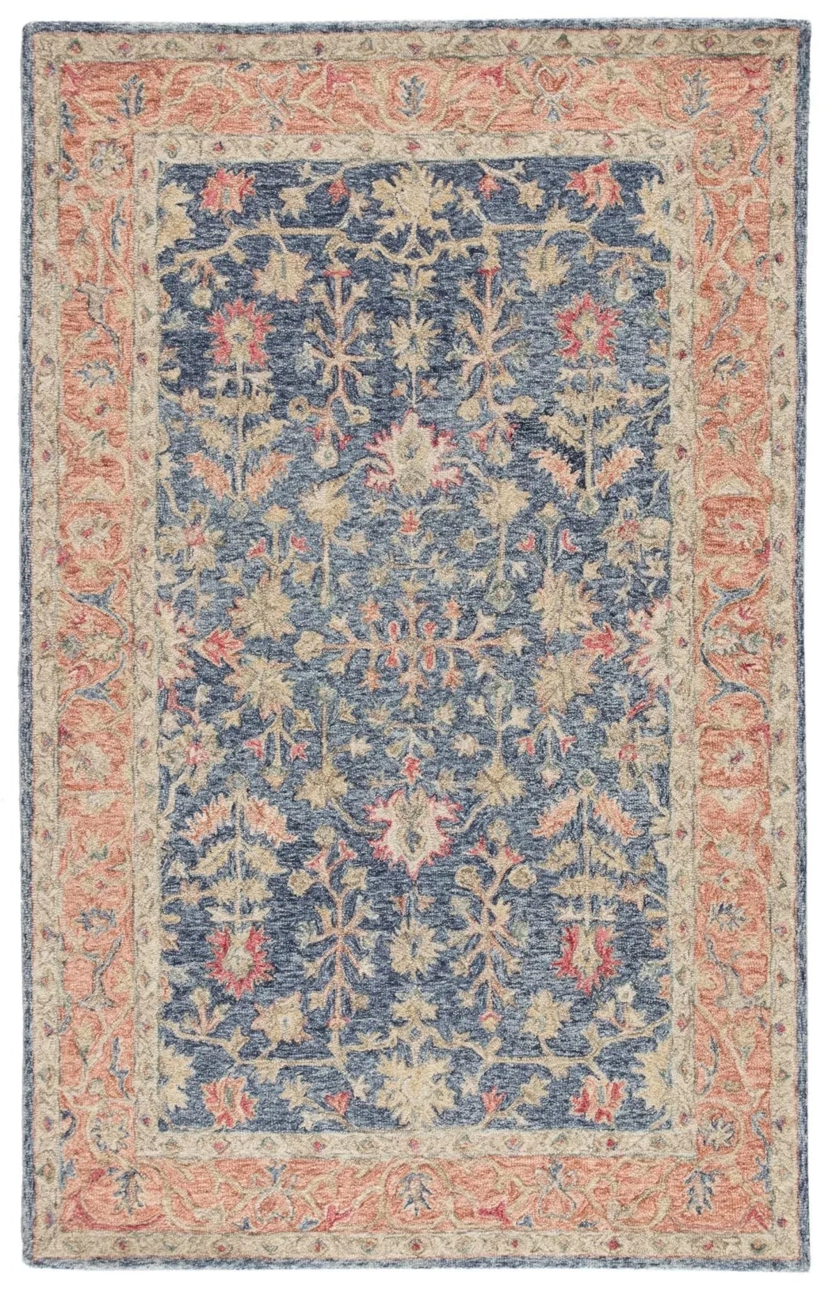 Province Pro03 Presley Blue/Red Rug