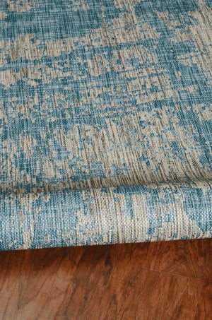 Provo 5759 Strokes Teal Rug