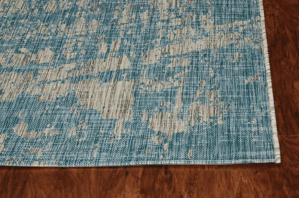 Provo 5759 Strokes Teal Rug
