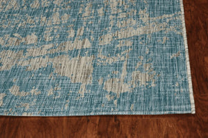Provo 5759 Strokes Teal Rug