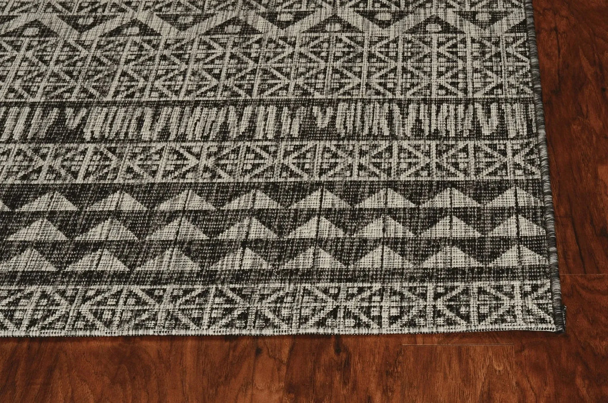 Provo 5761 Tribe Charcoal Rug