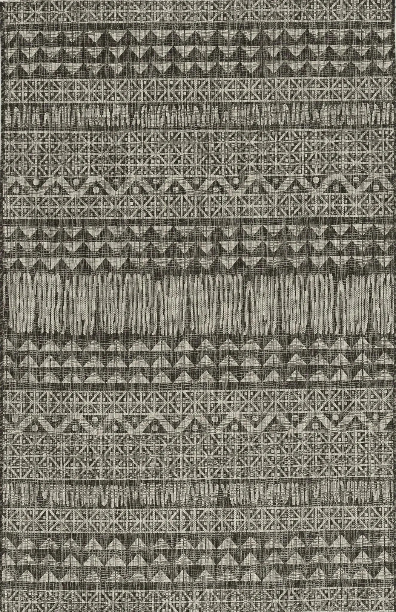 Provo 5761 Tribe Charcoal Rug