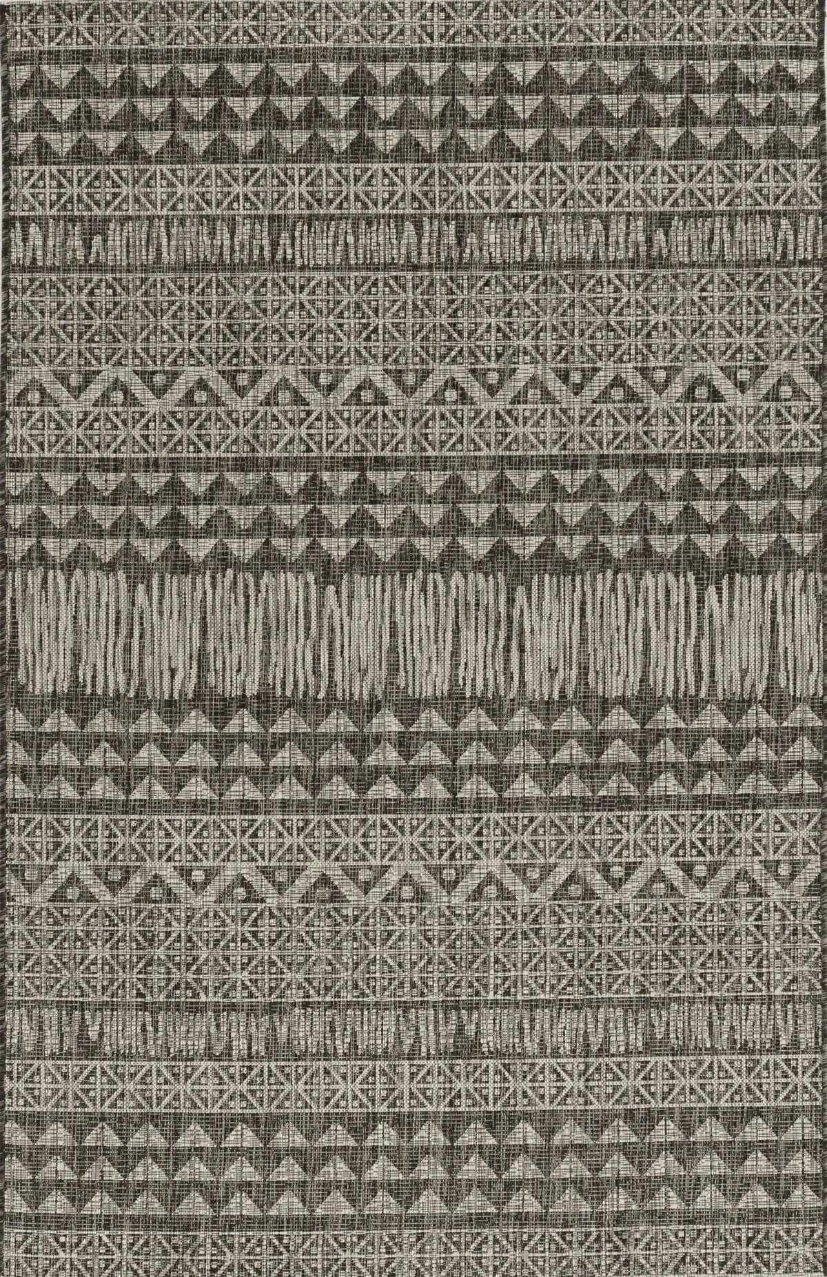 Provo 5761 Tribe Charcoal Rug