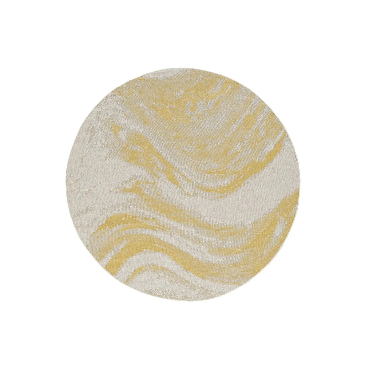 Provo 5764 Strokes Ivory/Gold Rug