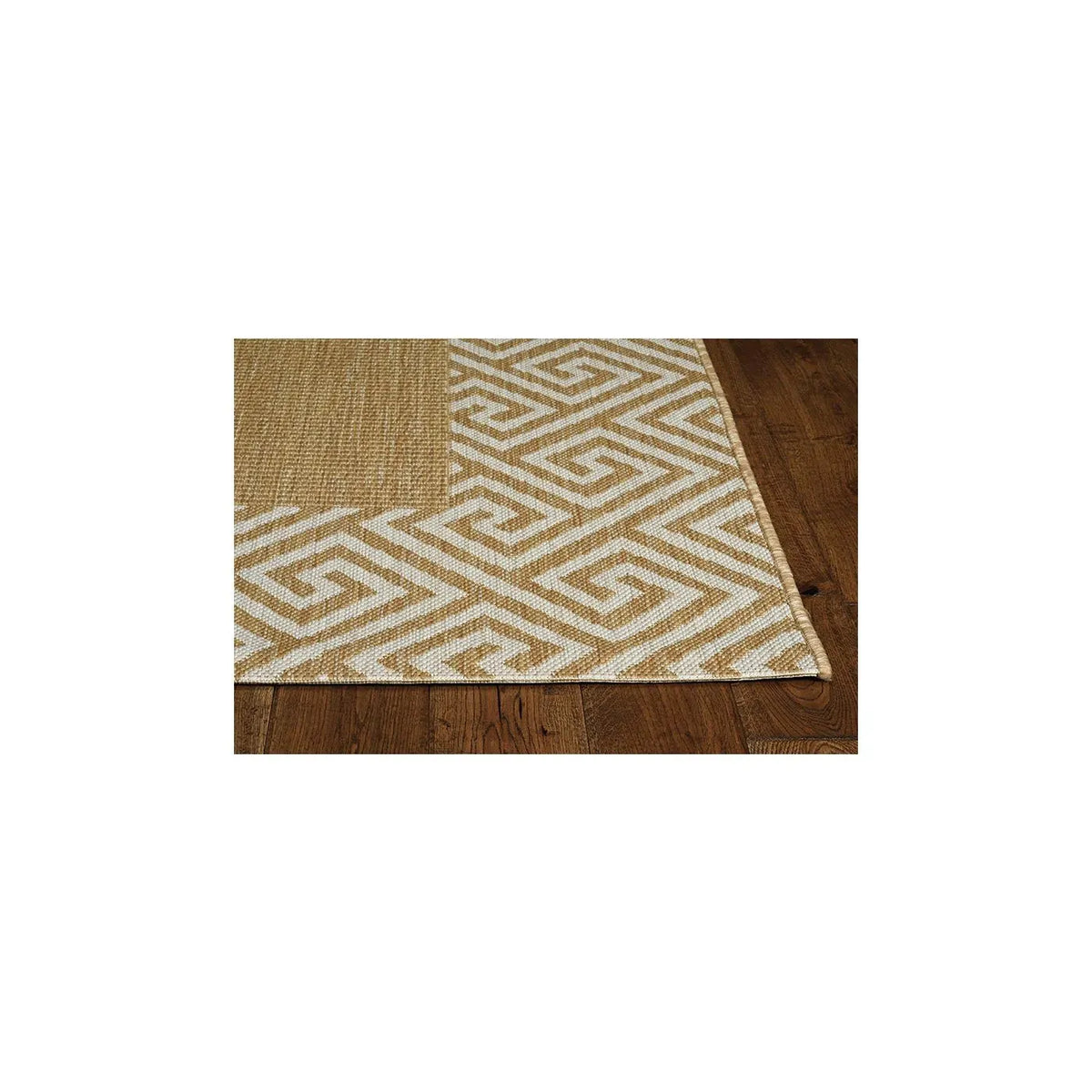 Provo 5766 Greek Key Natural Rug