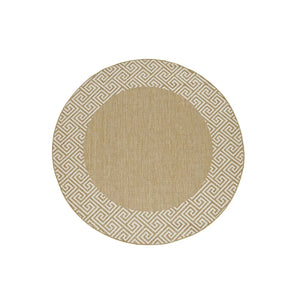 Provo 5766 Greek Key Natural Rug
