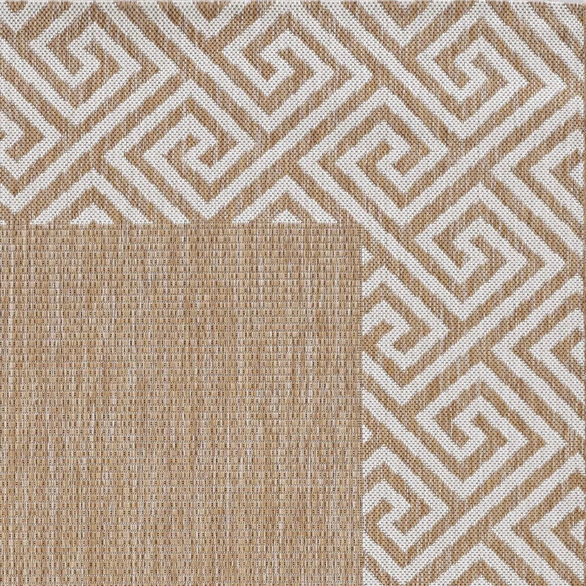 Provo 5766 Greek Key Natural Rug