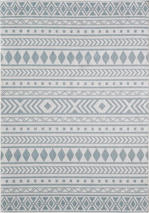Provo 5777 Natura Ivory/Aqua Rugs